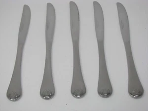 Cuchillo de cena 5 Reed & Barton Select Bayview Shell cubiertos de acero inoxidable brillante - Imagen 1 de 3