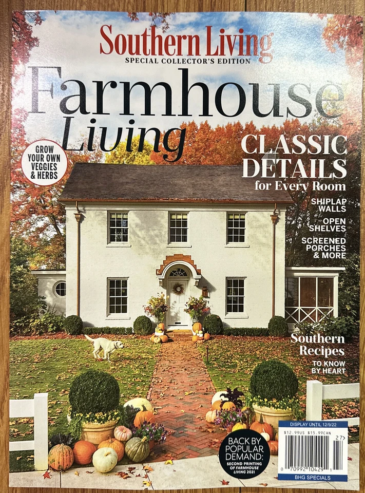 SOUTHERN LIVING MAGAZINE | 2021 SPECIAL COLLECTORS EDITION | FARMHOUSE LIVING - Image 1 of 1