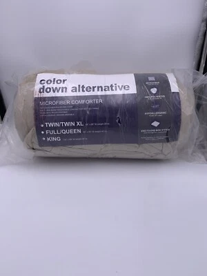 Одеяло из микрофибры Color Down Alternative - королевское - желтовато-коричневое - Изображение 1 из 2