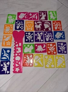 Lote de varias plantillas vintage Lisa Frank años 90 - Imagen 1 de 5