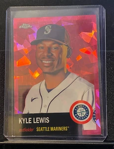 Kyle Lewis 2022 Topps Chrome Platinum - Fuschia Atomic #15/100 - #247 - Picture 1 of 2