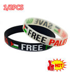 1-10 STCK. Flagge Armband kostenlos palästinensisches Armband Silikon Handgelenkband sparen GaUK-