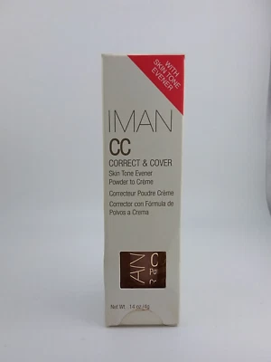 Iman CC Correct & Cover Skin Tone Evener Earth Medium .14 oz - Image 1 of 4