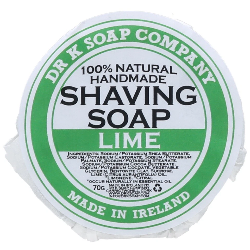 Dr K Soap Company Shaving Soap Lime - Rasierseife 70g