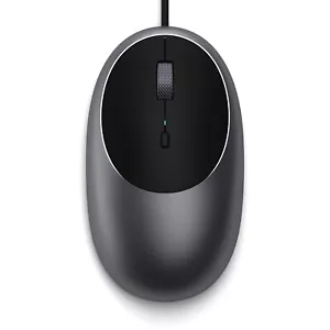 Aluminum C1 USB-C Wired Mouse – Optical Computer Mouse – for M2/ M1 MacBook P... - Picture 1 of 5