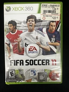 XBOX 360 Fifa Soccer 11 Video Game 2011 ea sports online multiplayer COMPLETE - Picture 1 of 5
