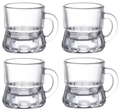 MEDITERRANEA 4x Mini tankard shot glasses 30ml Dubai