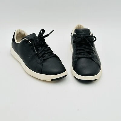 COLE HAAN Grandpro Tennis Sneakers Black Size 5 US 36 EU — 第 1/4 张图片