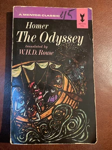 The Odyssey by Homer, Translated by W.H.D Rouse / PB / Mentor Classic / 1963 - Picture 1 of 5