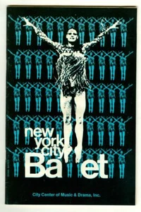 Vintage 1971 NEW YORK CITY BALLET Program! The Nutcracker! NY State Theater! - Picture 1 of 6
