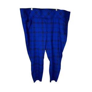 Torrid Pull On Hose 4X Pixie All Nighter Ponte Strick Slim Fix Blau Stretch NEU - Bild 1 von 3