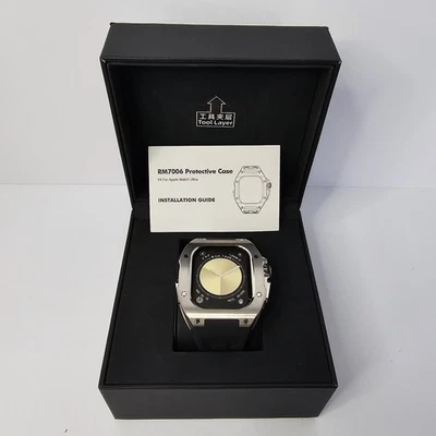 RM7006 Stainless Steel Protective Case For Apple Watch Ultra Never Used With Box - Image 1 of 4