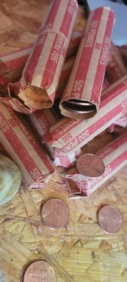 Lincoln Shield Rolls Collection Dump Errors Doubling Late Stage Die Cracks Gifts - Image 1 of 3