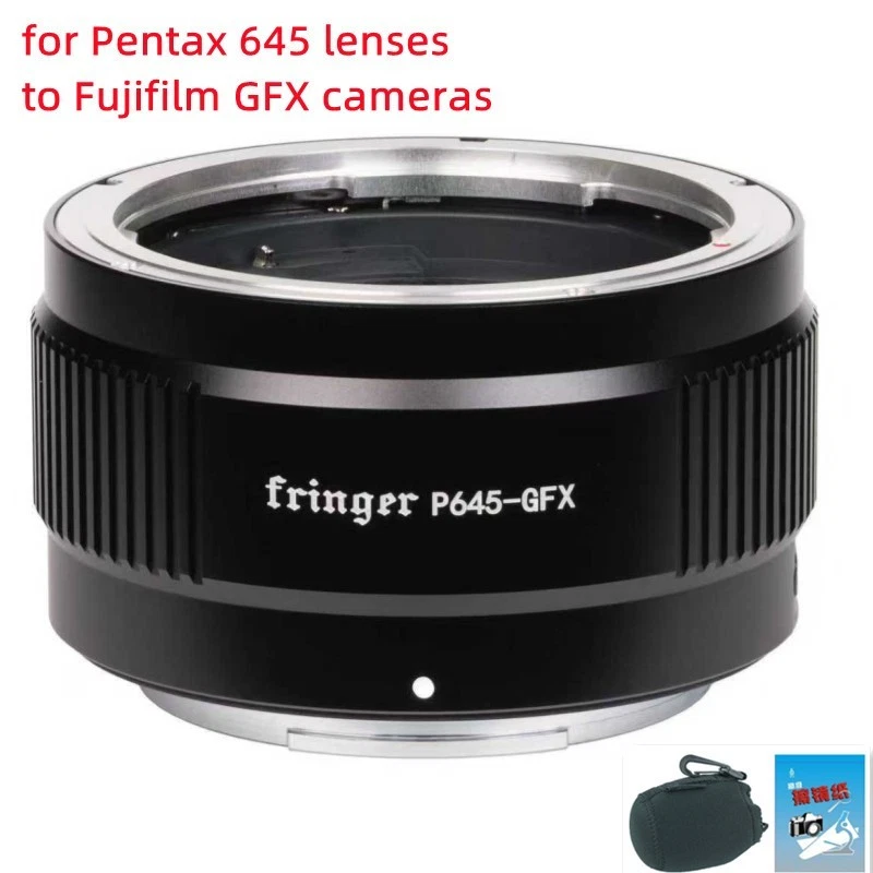 Fringer FR-P6TG1 Adapter for Pentax 645 FA DA LS AF Lens to Fujifilm GFX Camera