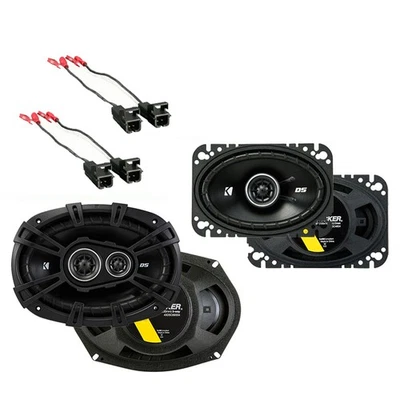 Paquete Kicker de actualización de altavoz de fábrica para Chevy Beretta 1991-1996 DSC46 DSC693 Foto 1 de 4