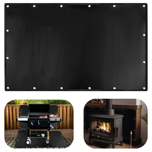 3' X 5' heat shield for the wall behind the grill, Fireproof heat shield for ... - Bild 1 von 6