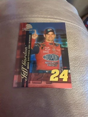 2005 Press Pass Premium Jeff Gordan Card #0 - Image 1 of 2