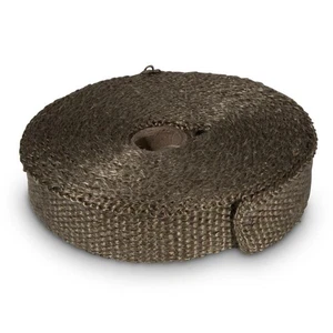 Titanium Exhaust Heat Wrap Insulating Manifold Downpipes Samco Sport 25mm x 7.5m - Picture 1 of 1