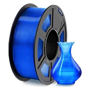 JAYO 1,1 KG PLA Clear 3D Drucker Filament 1,75 mm transparent blau ohne Blase - Bild 1 von 9