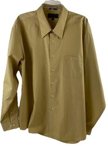 Alexander Julian Mens Button-Down Long Sleeve Dress Shirt Size 2XL 18-18.5 36/37 - Picture 1 of 7