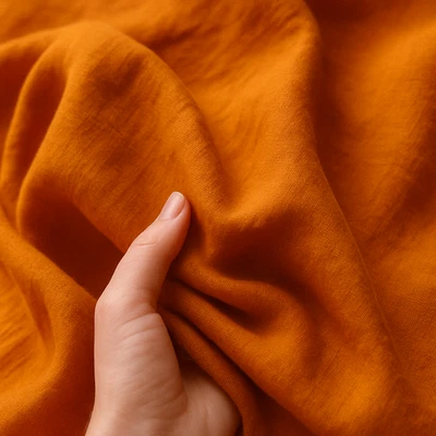 Linen Fabric by the Yard – Soft, Breathable, Durable | Multiple Colors & Uses - Image 1 of 4