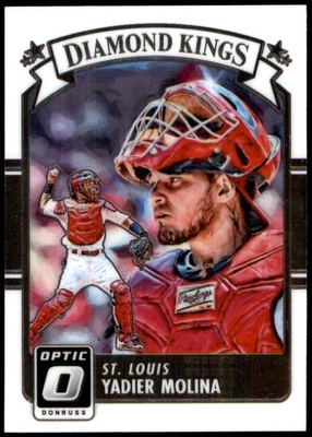 Yadier Molina 2016 Donruss Optic #26 Cardinals MLB READ FREE SHIP AutographDen - Image 1 of 2