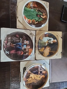 Konvolut 4 Norman Rockwell Vintage Teller Sonderedition Sammlerstücke 🎁  - Bild 1 von 11