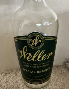 Weller Special Reserve empty bottle Bourbon Whiskey B 1.75L with Cap 1 each - Picture 1 of 4