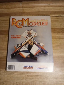 Revista de radiocontrol R/C Modeler RC abril 1989 O.S. FS-70 Surpass - Imagen 1 de 7