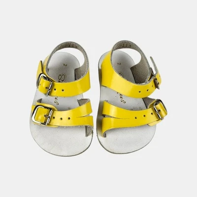 Sandalias de agua salada de Hoy - Sandalias amarillas soleadas para niños Foto 1 de 4