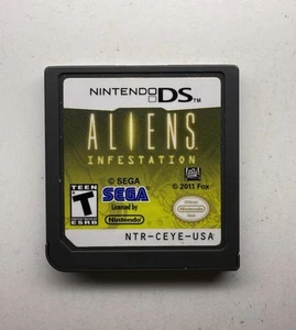 Aliens Infestation (Nintendo DS, 2011) - Authentic - Cartridge Only - Tested - Picture 1 of 3