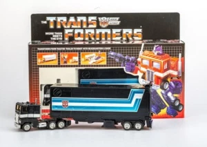 Transformers G1 Optimus Prime Black Reissue Brand New Free Shipping - Picture 1 of 10