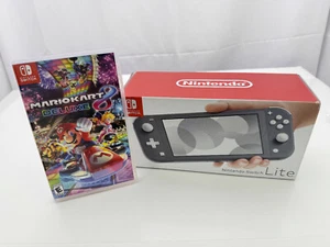 Sistema portátil Nintendo Switch Lite GRIS *Completo* con paquete Mario Kart - Imagen 1 de 20