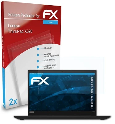 atFoliX 2x Pellicola Protettiva per Lenovo ThinkPad X395 chiaro - Immagine 1 di 4
