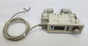 Interruptor de flujo SMC PFM750S-C8L-B 1-50L/min, 24VDc, aire, N2, Ar, CO2 - Funciona - Imagen 1 de 12