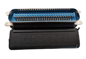 Scsi Centronics 50-Pin Splitter 1 Male to 2 Female Adapter SCS-1500 - Picture 1 of 2