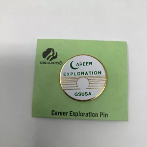 OFFICIAL 1987-2011 Cadette/Senior Girl Scout CAREER EXPLORATION PIN COLLECTOR - Picture 1 of 2