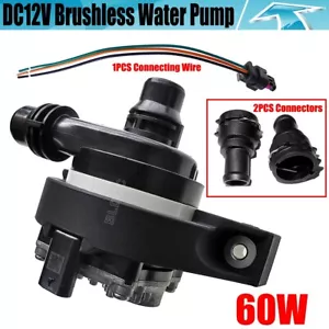 Electric 60W DC12V Brushless Quiet Water Pump PWM Speed Control Solar Water Pump - Picture 1 of 12