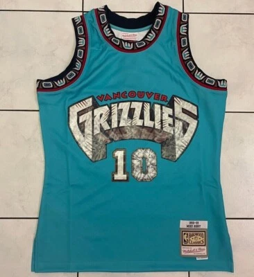 Camiseta deportiva Mitchell & Ness Vancouver Grizzlies Mike Bibby 75th 98-99 Swingman talla M Foto 1 de 4