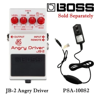 BOSS Effects Pedal Distortion Over Drive " JB-2 Angry Driver " PSA-100S2 JHS - Picture 1 of 10