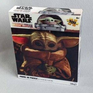 Rompecabezas 3D Star Wars Mandalorian Prime Grogu Baby Yoda 500 piezas - Imagen 1 de 3