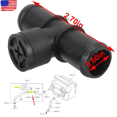 Conector de manguera de calefacción 92500-AR000 compatible con Infiniti G35 seda 2003-06 NUEVO Foto 1 de 4