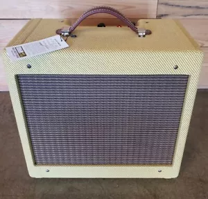 Amplificador Mojotone Tweed Champ 5F1 1x8 5 vatios combo de tubo 6V6 - Imagen 1 de 6