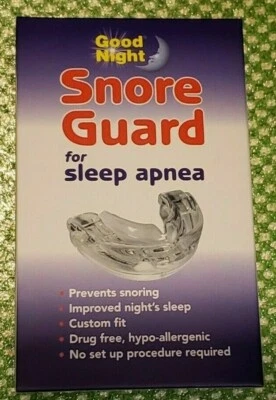 Good Night - Snore Guard - Used for Sleep Apnea / Prevents snoring - New in Box - Image 1 of 4