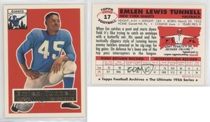 1994 Topps Archives 1956 Series Gold Emlen Tunnell #17 HOF