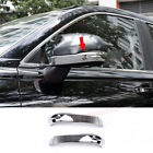 For Honda CR-V 2023-2024 ABS Chrome Side Rea rview Mirror Strip Cover Trim 2pcs