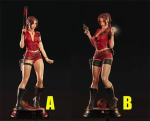 Resident Evil Claire 3D Printing Figure Unpainted Model Sculpture GK Blank Kit - Picture 1 of 7