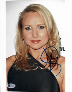Alana Curry Beckett BGS Certified Autograph Signed Photo with COA Card