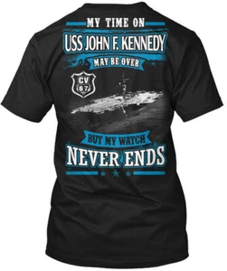 Camiseta Uss John F Kennedy Cv-67 - My Time On May Hecha en EE. UU. Talla S a 5XL - Imagen 1 de 1