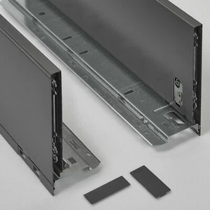 Blum Legrabox pure 770C6502S NL 650 mm Höhe C Oriongrau matt Schubladenzarge - Bild 1 von 2